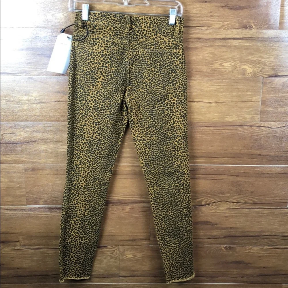 CURRENT ELLIOTT leopard print women’s jeans size: 24=00 new with tags